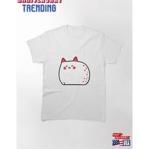 Adorable Round Kitty Classic Tshirt Unisex